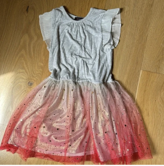 IMOGA Solid Jersey and Mesh Dress EUC - Picture 2 of 6